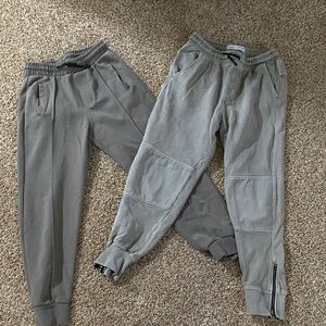 Tan Jogger Pants Set